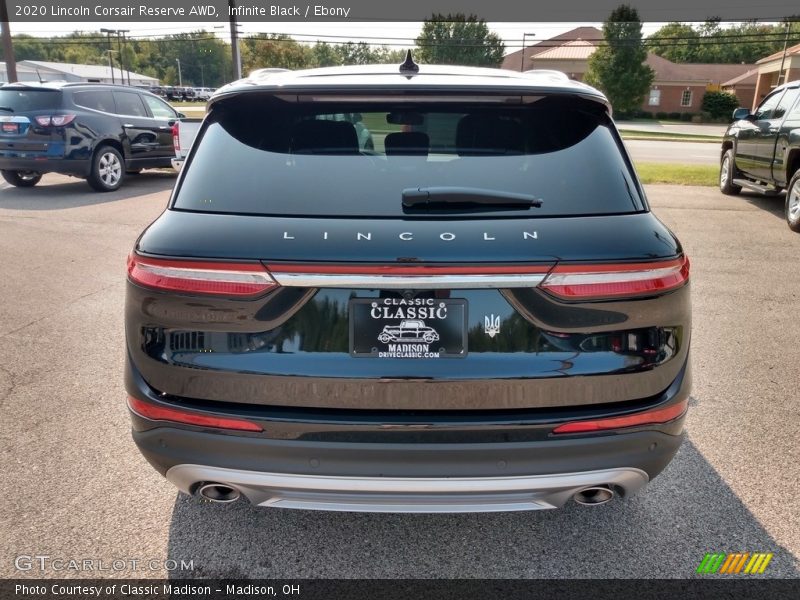 Infinite Black / Ebony 2020 Lincoln Corsair Reserve AWD