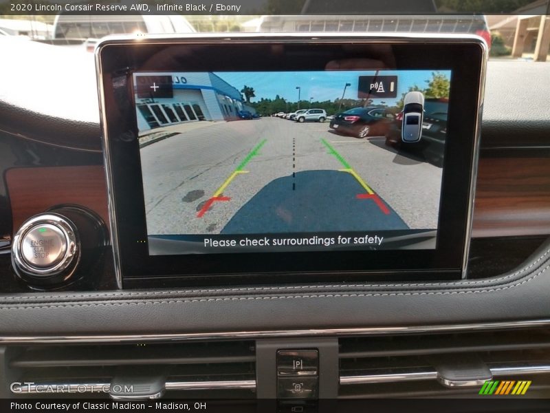 Infinite Black / Ebony 2020 Lincoln Corsair Reserve AWD