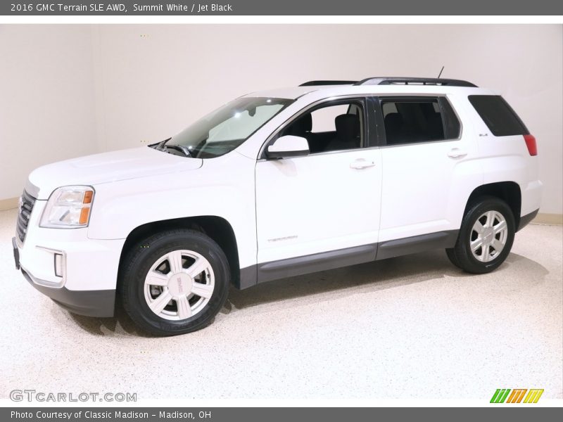 Summit White / Jet Black 2016 GMC Terrain SLE AWD