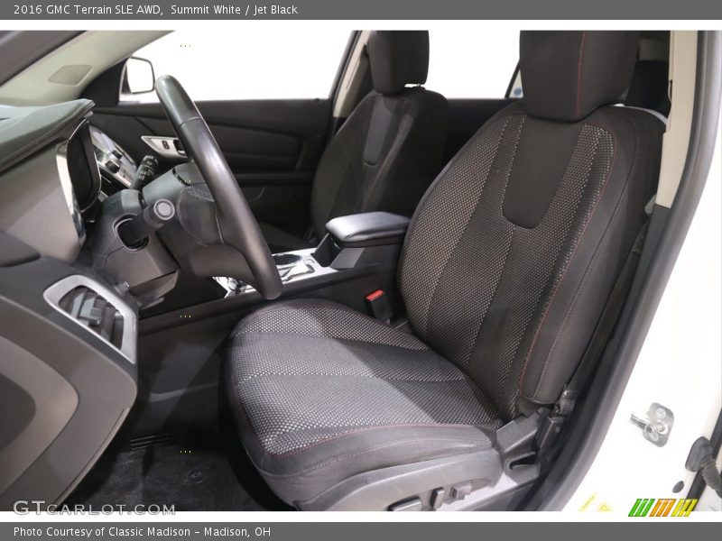 Summit White / Jet Black 2016 GMC Terrain SLE AWD
