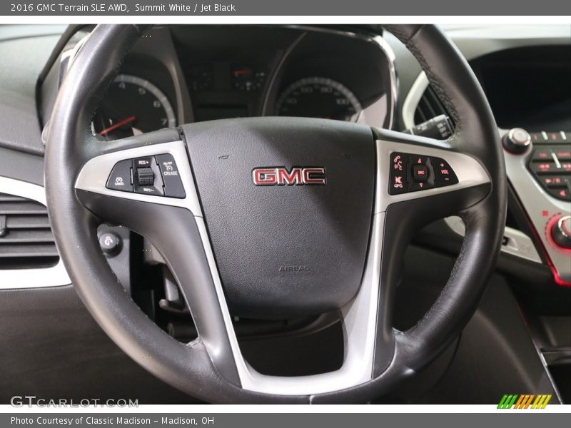 Summit White / Jet Black 2016 GMC Terrain SLE AWD