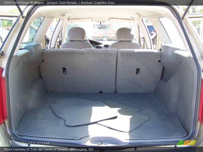 Jackpot Gold Metallic / Medium Graphite Grey 2001 Ford Focus SE Wagon