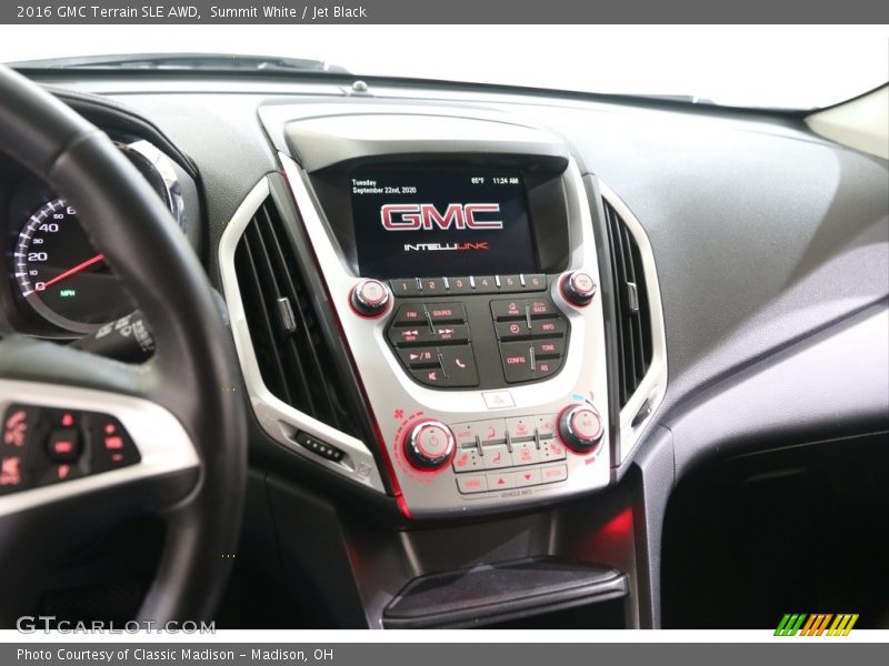 Summit White / Jet Black 2016 GMC Terrain SLE AWD