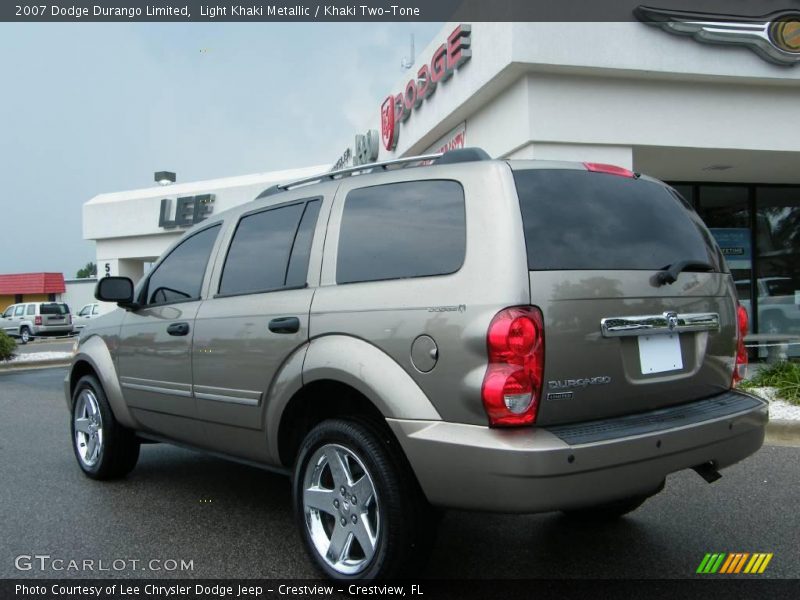 Light Khaki Metallic / Khaki Two-Tone 2007 Dodge Durango Limited