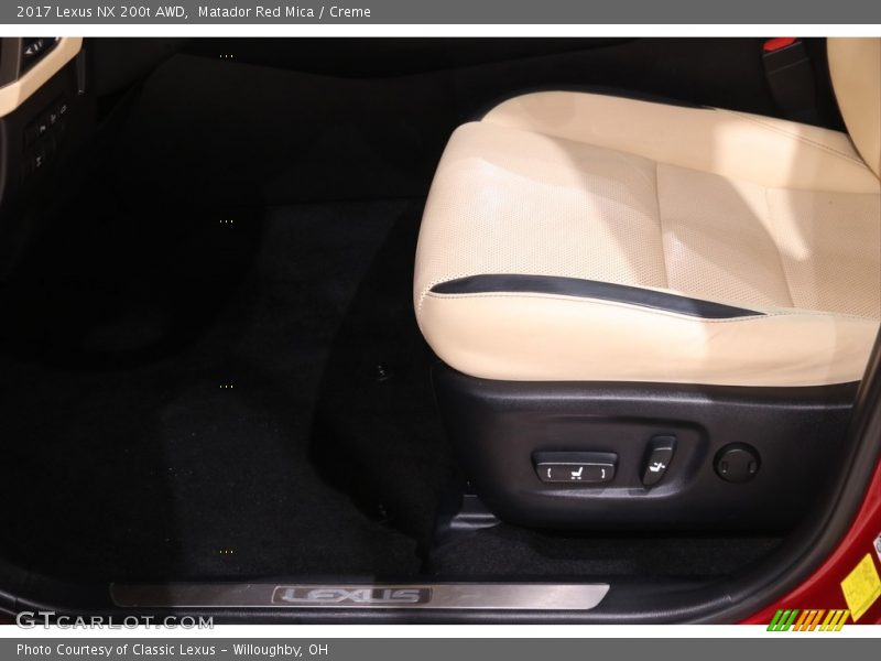 Matador Red Mica / Creme 2017 Lexus NX 200t AWD
