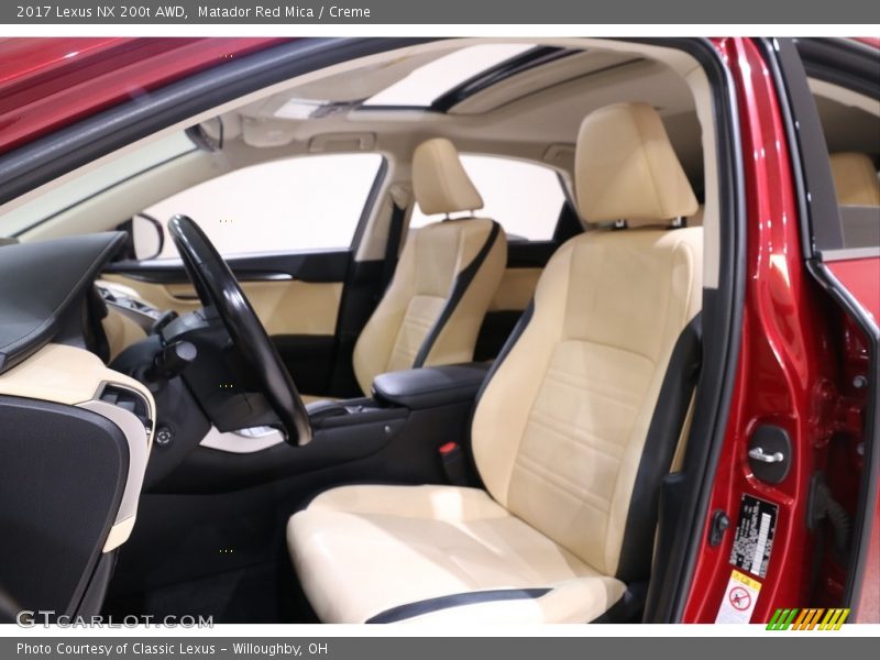 Matador Red Mica / Creme 2017 Lexus NX 200t AWD