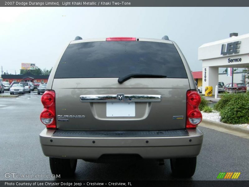 Light Khaki Metallic / Khaki Two-Tone 2007 Dodge Durango Limited