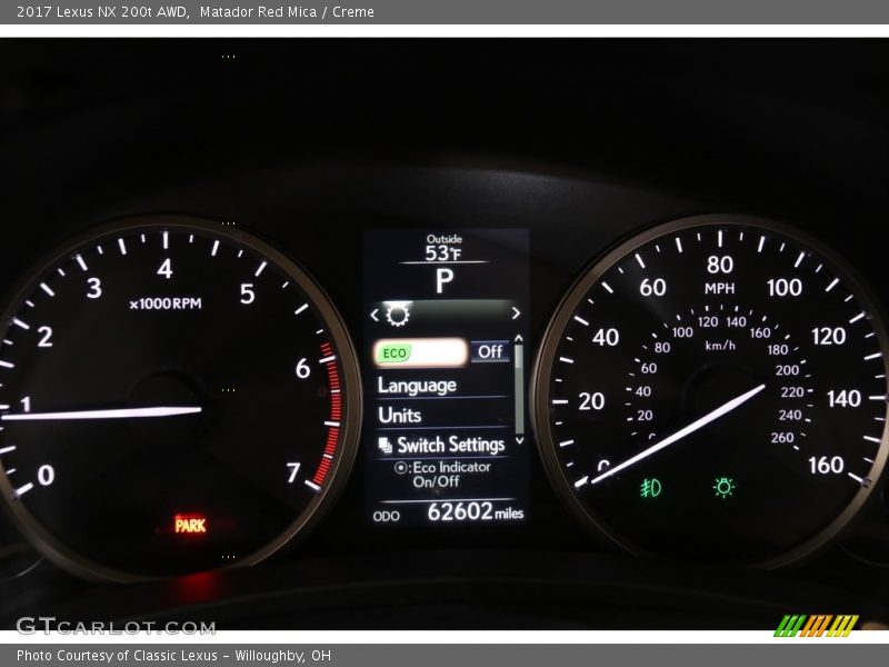 Matador Red Mica / Creme 2017 Lexus NX 200t AWD