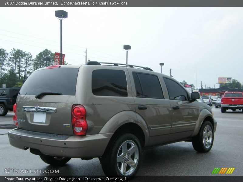 Light Khaki Metallic / Khaki Two-Tone 2007 Dodge Durango Limited