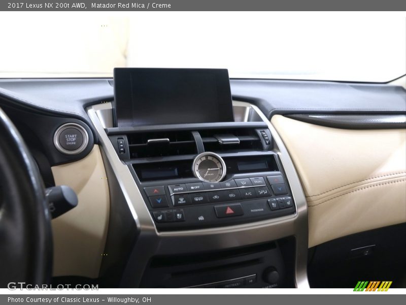 Matador Red Mica / Creme 2017 Lexus NX 200t AWD