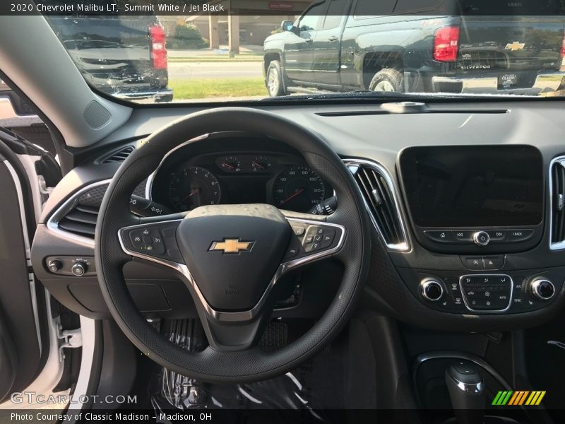 Summit White / Jet Black 2020 Chevrolet Malibu LT
