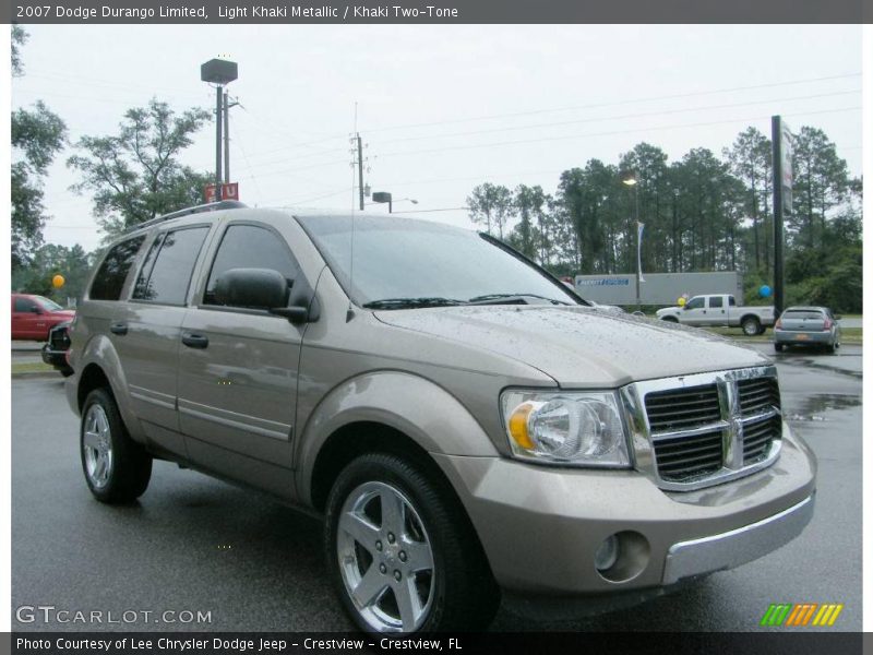 Light Khaki Metallic / Khaki Two-Tone 2007 Dodge Durango Limited