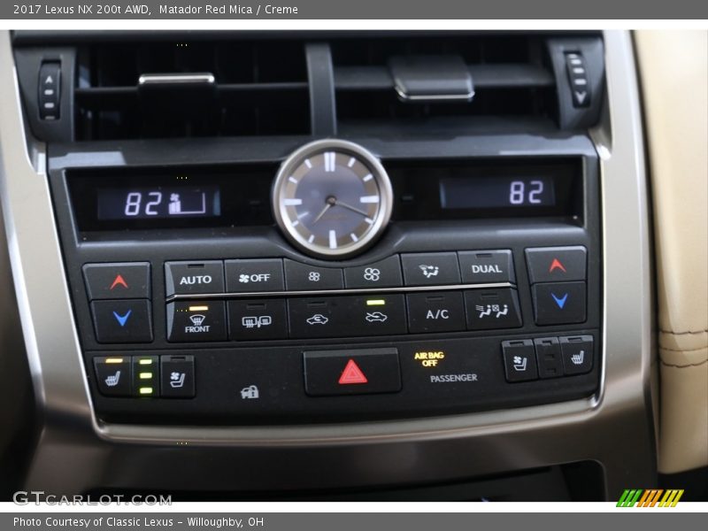 Matador Red Mica / Creme 2017 Lexus NX 200t AWD
