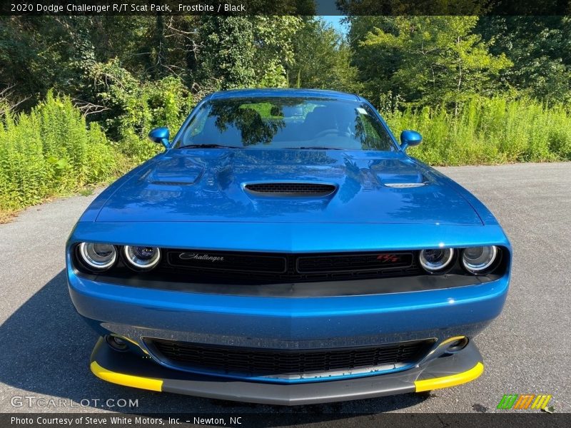 Frostbite / Black 2020 Dodge Challenger R/T Scat Pack