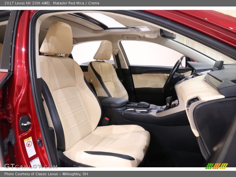 Matador Red Mica / Creme 2017 Lexus NX 200t AWD