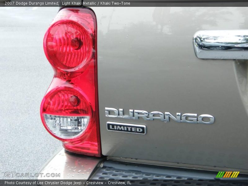 Light Khaki Metallic / Khaki Two-Tone 2007 Dodge Durango Limited