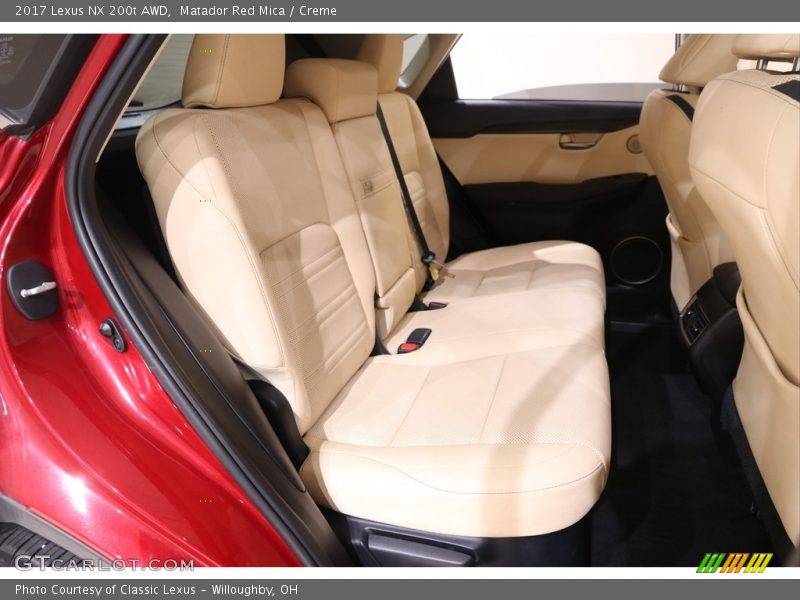 Matador Red Mica / Creme 2017 Lexus NX 200t AWD