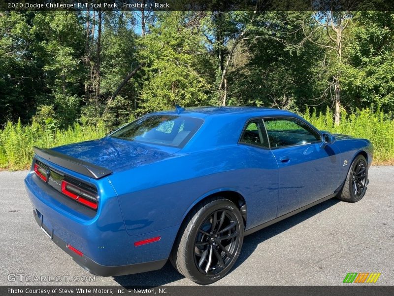 Frostbite / Black 2020 Dodge Challenger R/T Scat Pack