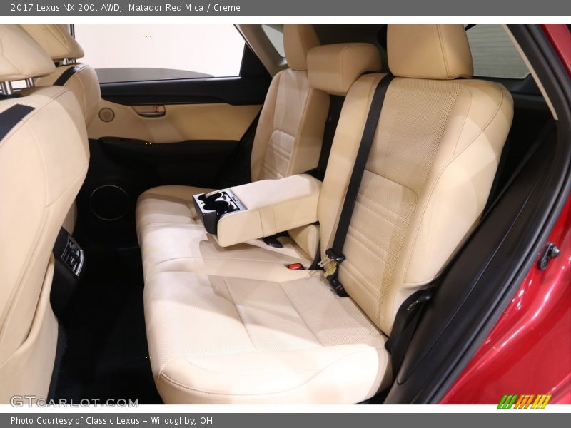 Matador Red Mica / Creme 2017 Lexus NX 200t AWD