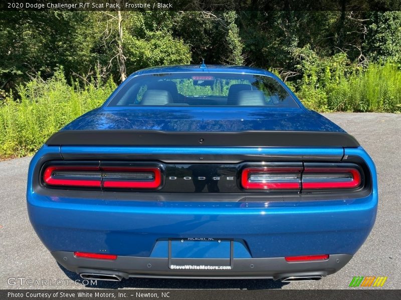 Frostbite / Black 2020 Dodge Challenger R/T Scat Pack