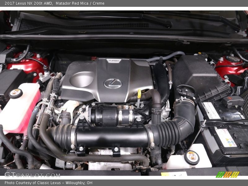 Matador Red Mica / Creme 2017 Lexus NX 200t AWD