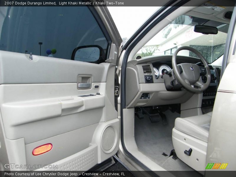 Light Khaki Metallic / Khaki Two-Tone 2007 Dodge Durango Limited