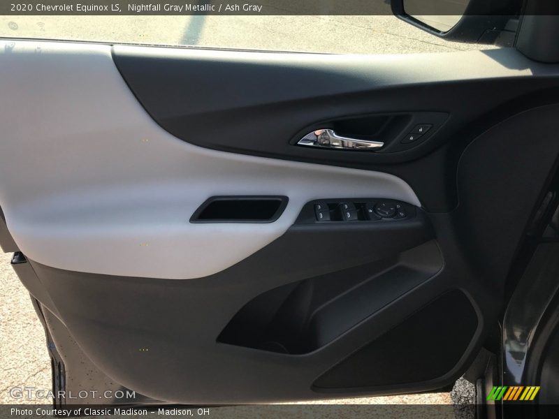 Nightfall Gray Metallic / Ash Gray 2020 Chevrolet Equinox LS