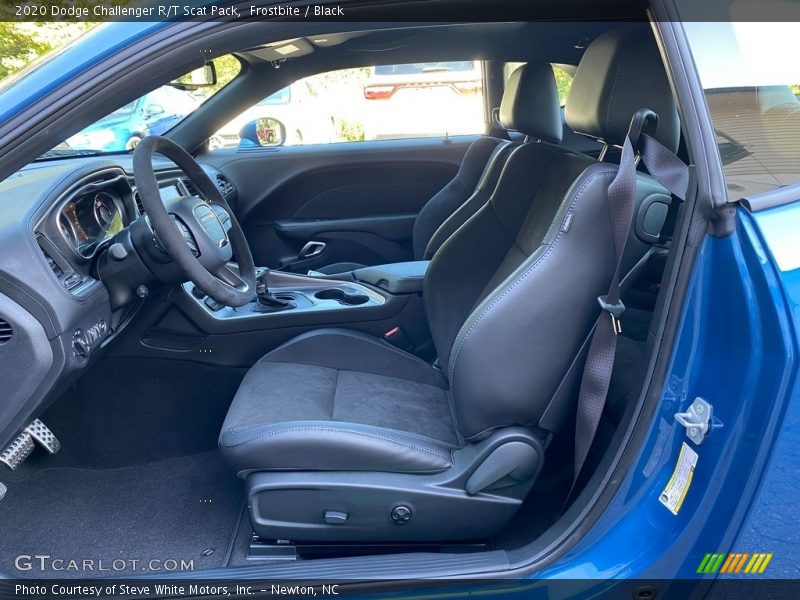 Frostbite / Black 2020 Dodge Challenger R/T Scat Pack