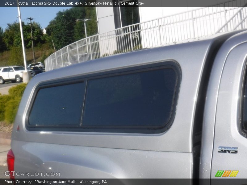 Silver Sky Metallic / Cement Gray 2017 Toyota Tacoma SR5 Double Cab 4x4