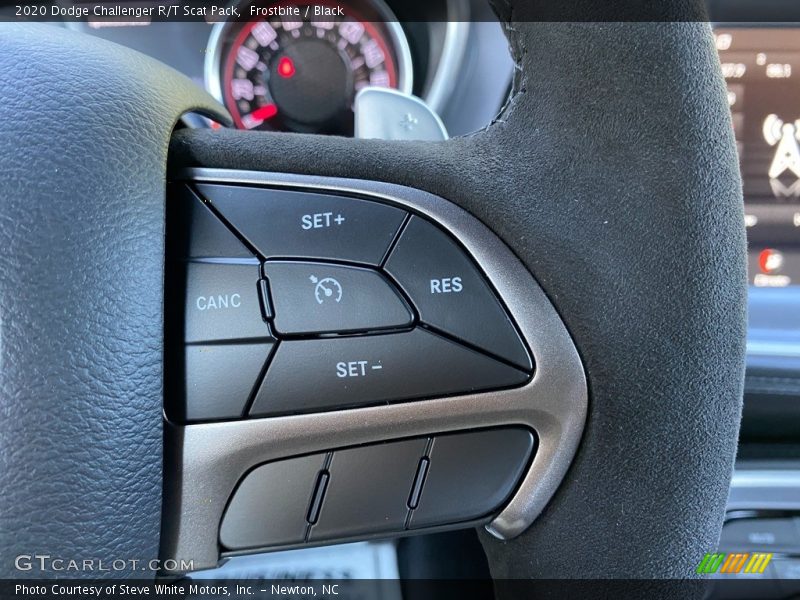 Frostbite / Black 2020 Dodge Challenger R/T Scat Pack