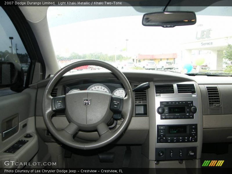 Light Khaki Metallic / Khaki Two-Tone 2007 Dodge Durango Limited