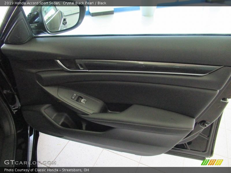 Crystal Black Pearl / Black 2019 Honda Accord Sport Sedan