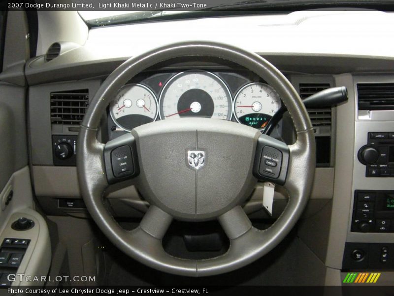 Light Khaki Metallic / Khaki Two-Tone 2007 Dodge Durango Limited