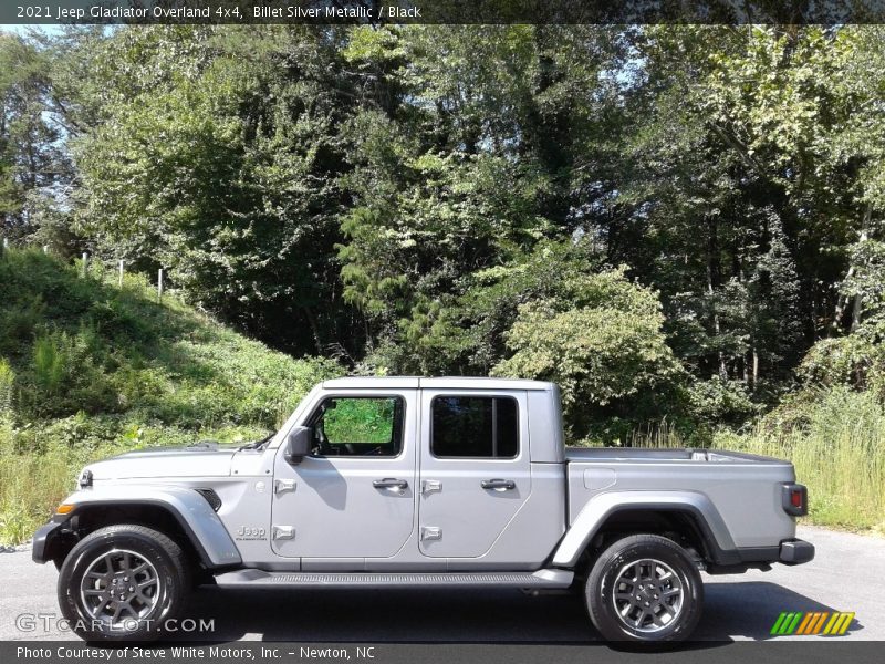 Billet Silver Metallic / Black 2021 Jeep Gladiator Overland 4x4