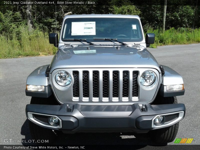 Billet Silver Metallic / Black 2021 Jeep Gladiator Overland 4x4
