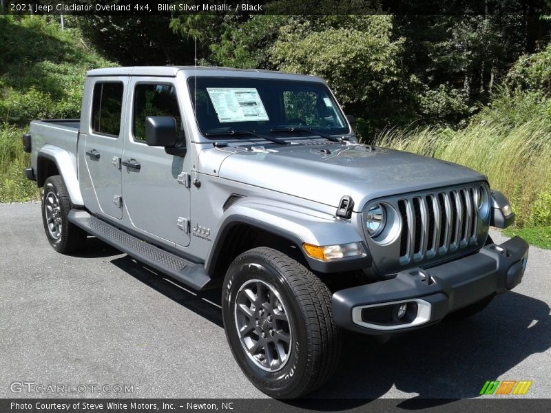 Billet Silver Metallic / Black 2021 Jeep Gladiator Overland 4x4