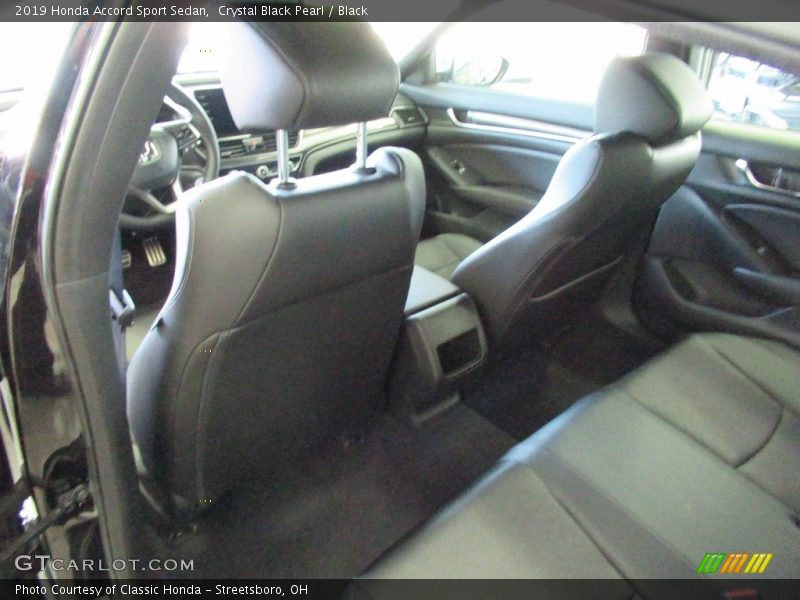 Crystal Black Pearl / Black 2019 Honda Accord Sport Sedan