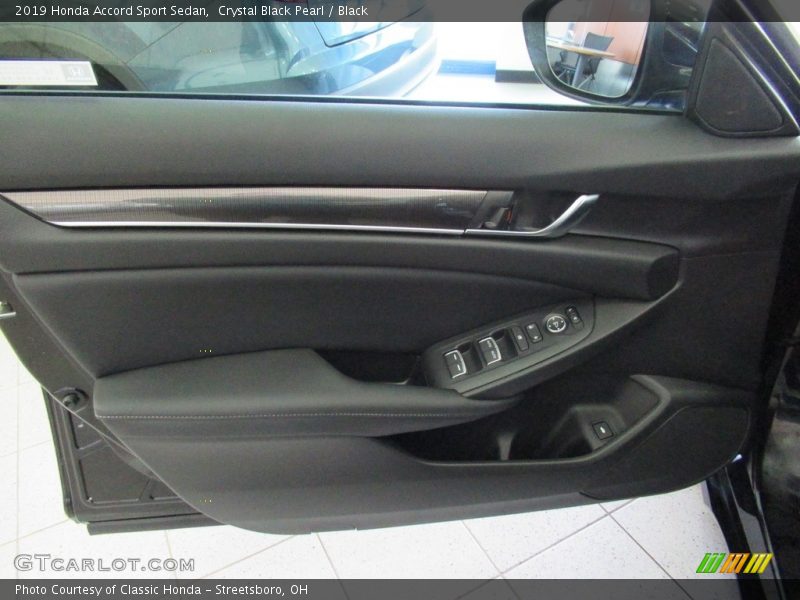 Crystal Black Pearl / Black 2019 Honda Accord Sport Sedan