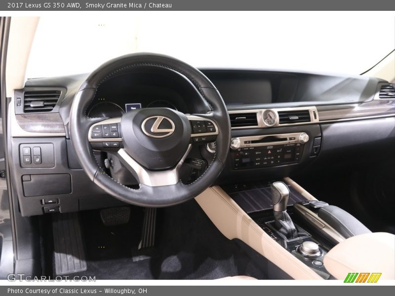 Smoky Granite Mica / Chateau 2017 Lexus GS 350 AWD