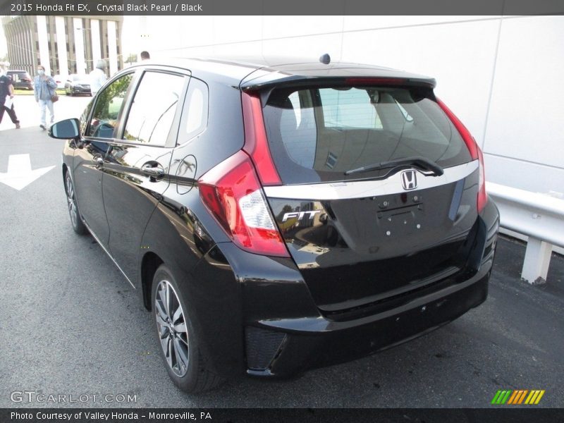 Crystal Black Pearl / Black 2015 Honda Fit EX