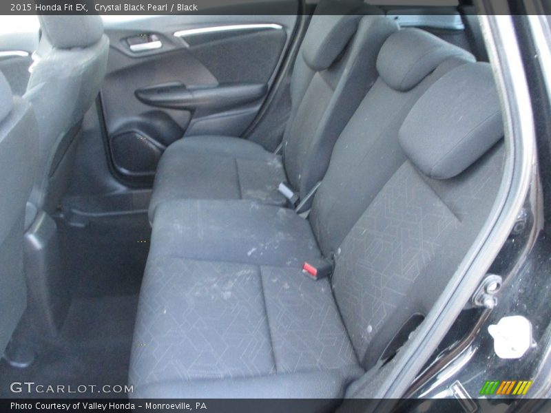 Crystal Black Pearl / Black 2015 Honda Fit EX