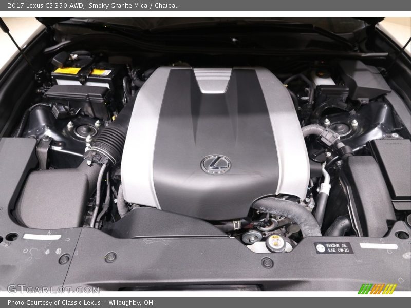 Smoky Granite Mica / Chateau 2017 Lexus GS 350 AWD