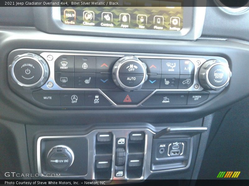 Controls of 2021 Gladiator Overland 4x4