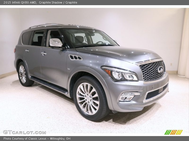  2015 QX80 AWD Graphite Shadow