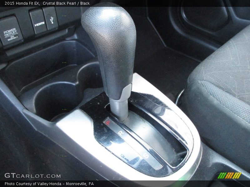 Crystal Black Pearl / Black 2015 Honda Fit EX