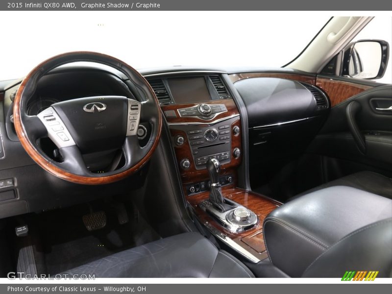 Dashboard of 2015 QX80 AWD