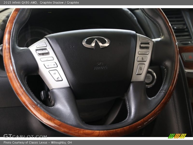  2015 QX80 AWD Steering Wheel