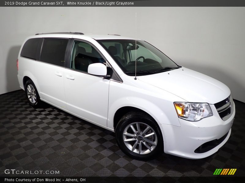 White Knuckle / Black/Light Graystone 2019 Dodge Grand Caravan SXT