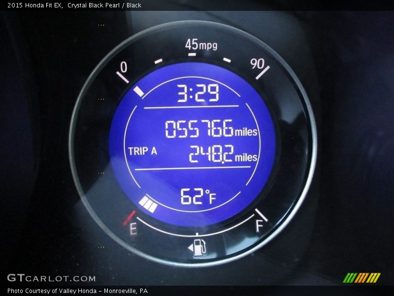 Crystal Black Pearl / Black 2015 Honda Fit EX