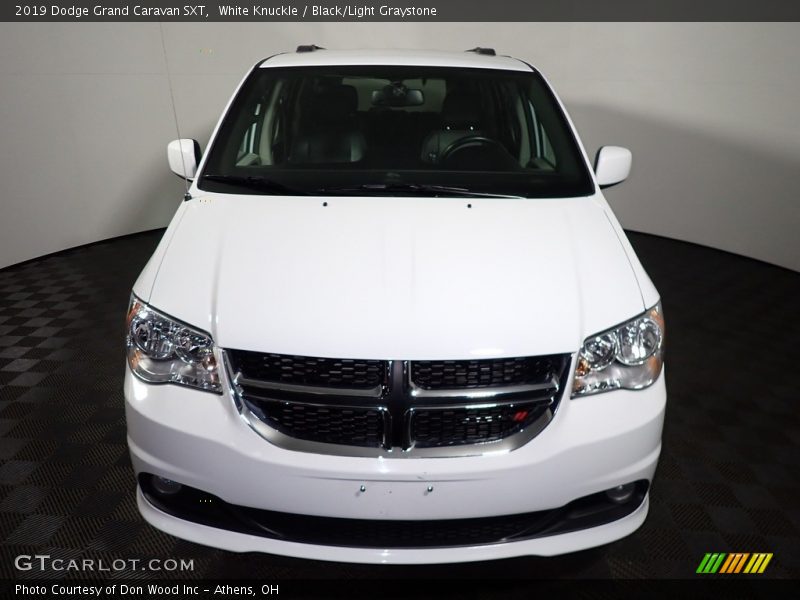 White Knuckle / Black/Light Graystone 2019 Dodge Grand Caravan SXT